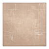 Notion Framed Painting Brown, by Moe's Home, 48" width x 48" height x 1.77" depth thumbnail 1