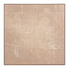 Notion Framed Painting Brown, by Moe's Home, 48" width x 48" height x 1.77" depth thumbnail 1