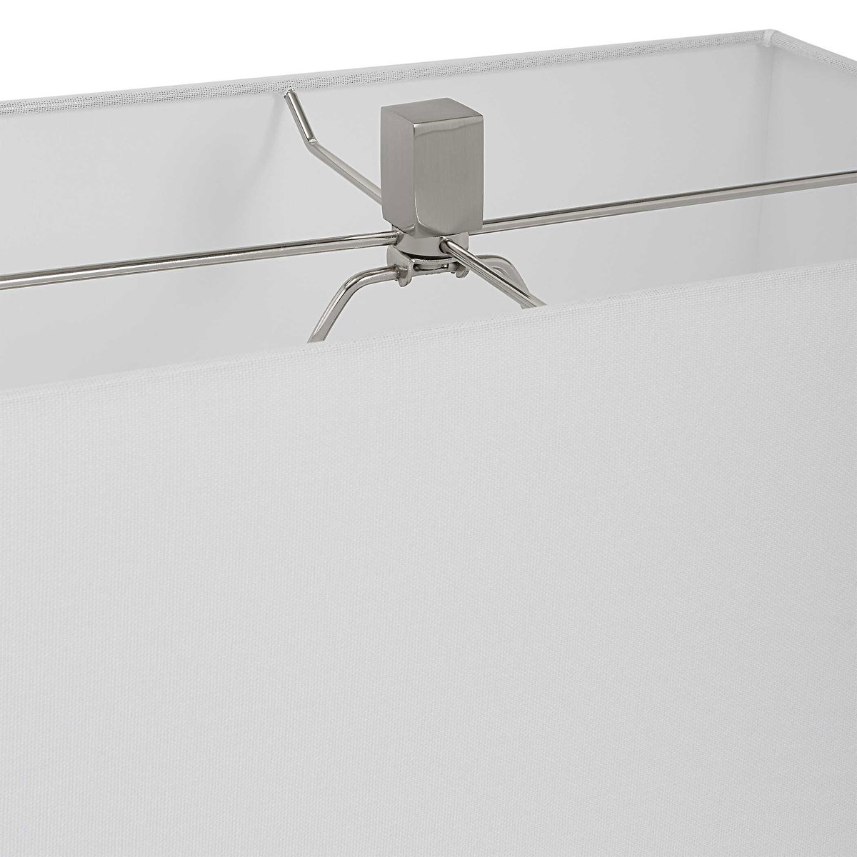 Pillar White Marble Table Lamp, by Uttermost, 17" width x 32" height x 10" depth View 8