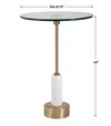 Portsmouth Round Accent Table, Side & End Table by Uttermost, 15.75" width x 24" height x 15.75" depth thumbnail 3