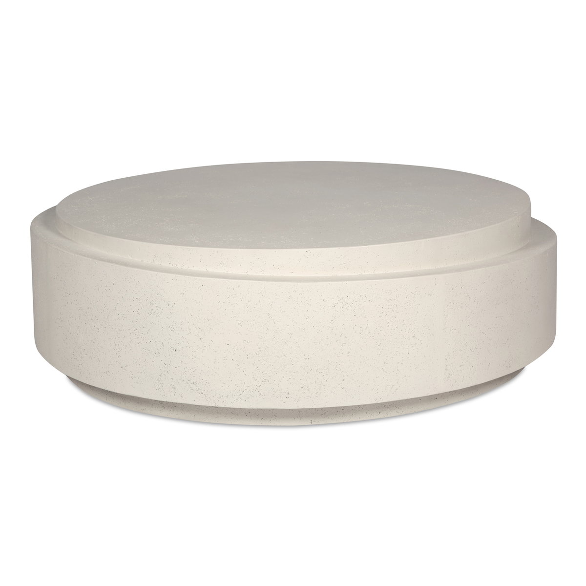 Cosmo Outdoor Coffee Table Off White, Outdoor Table by Moe's Home, 4' width x 1'3" height x 4' depth View 2