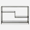 Leo Industrial Console Table, Furniture by Uttermost, 52" width x 34" height x 12.25" depth thumbnail 1