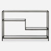 Leo Industrial Console Table, by Uttermost, 52" width x 34" height x 12.25" depth thumbnail 1