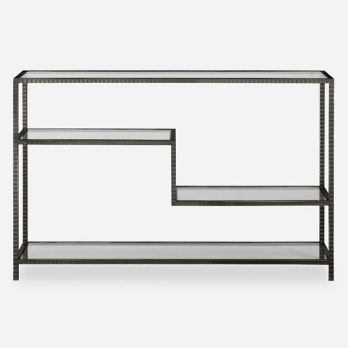 Leo Industrial Console Table