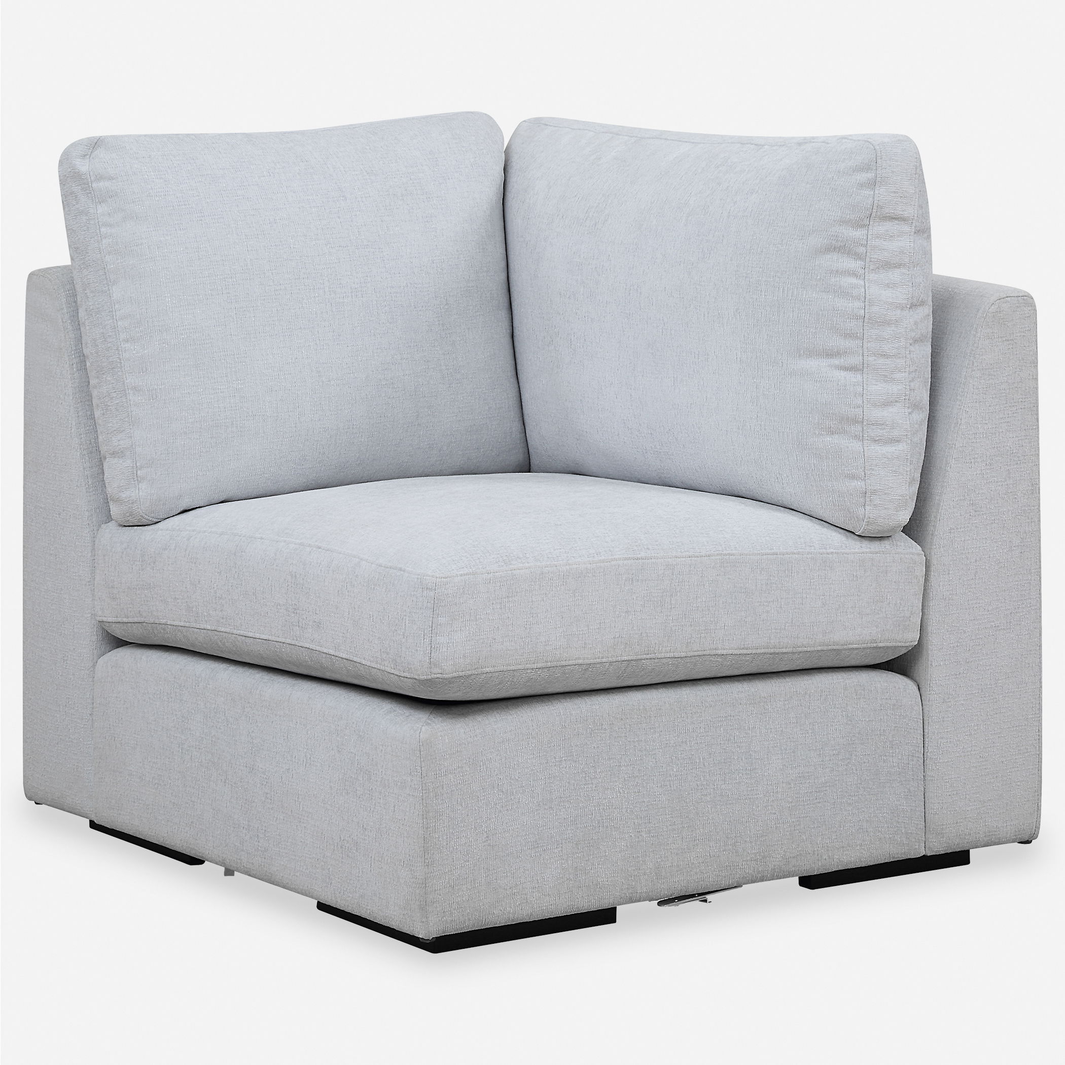 Refuge Cloud Blue Corner Sofa large image 