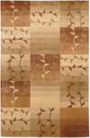 Mugal Handmade Rug, by Surya, 8' length x 5' width thumbnail