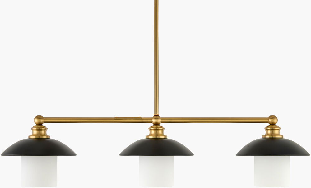 Reus Chandelier, by Surya, 8" length x 34" width x 8" height