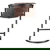 Freeman Counter Stool Grazed Brown Leather - Set Of Two thumbnail 4