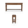 Russet Console Table Brown, by Moe's Home, 65" width x 30" height x 16" depth thumbnail 11