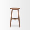 Ernest Backless 30in Seat Bar Stool | Medium Brown, Counter & Bar Stool by Mercana, 16.5" length x 16.5" width x 30" height thumbnail 3