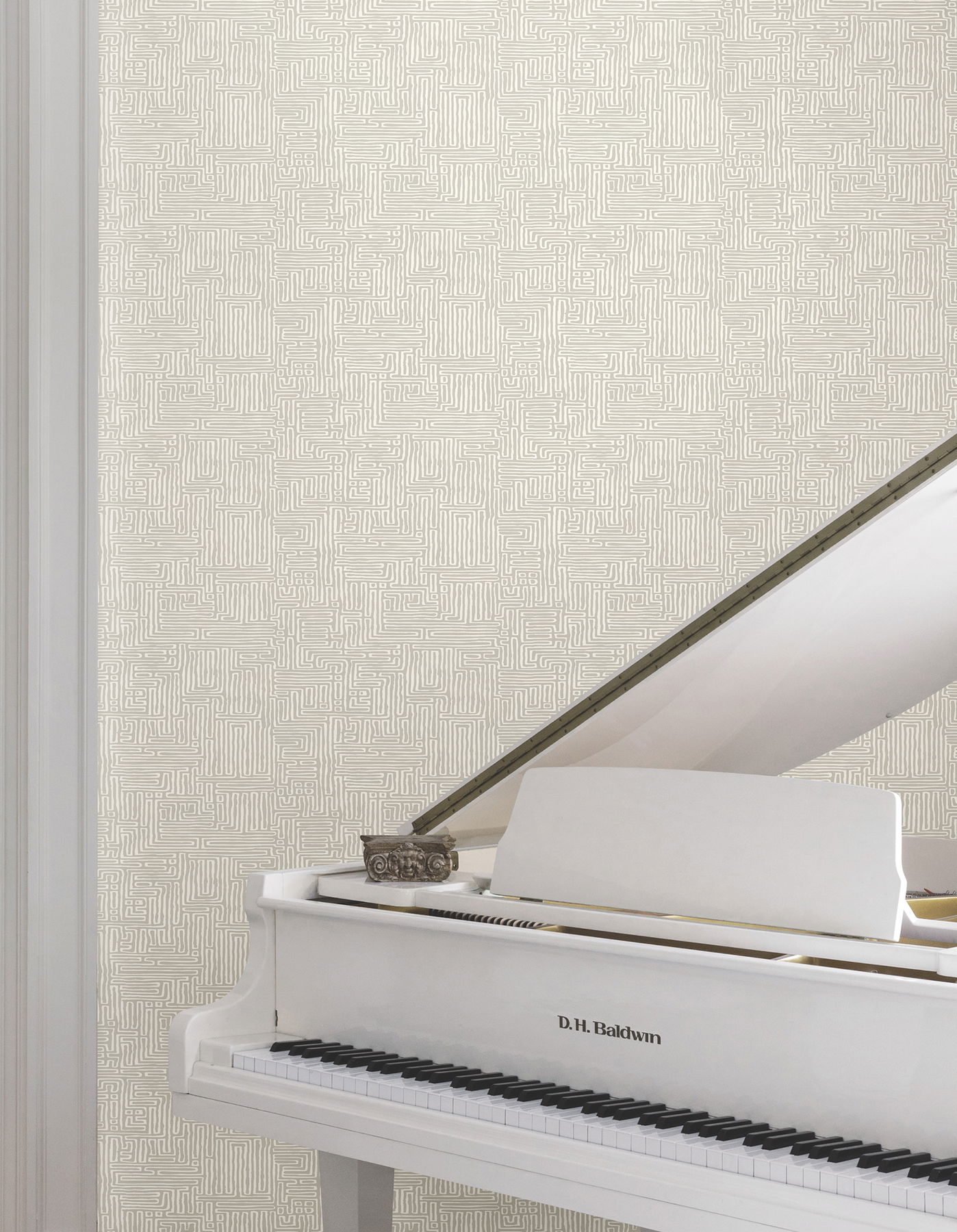 Passages Taupe Wallpaper large image 
