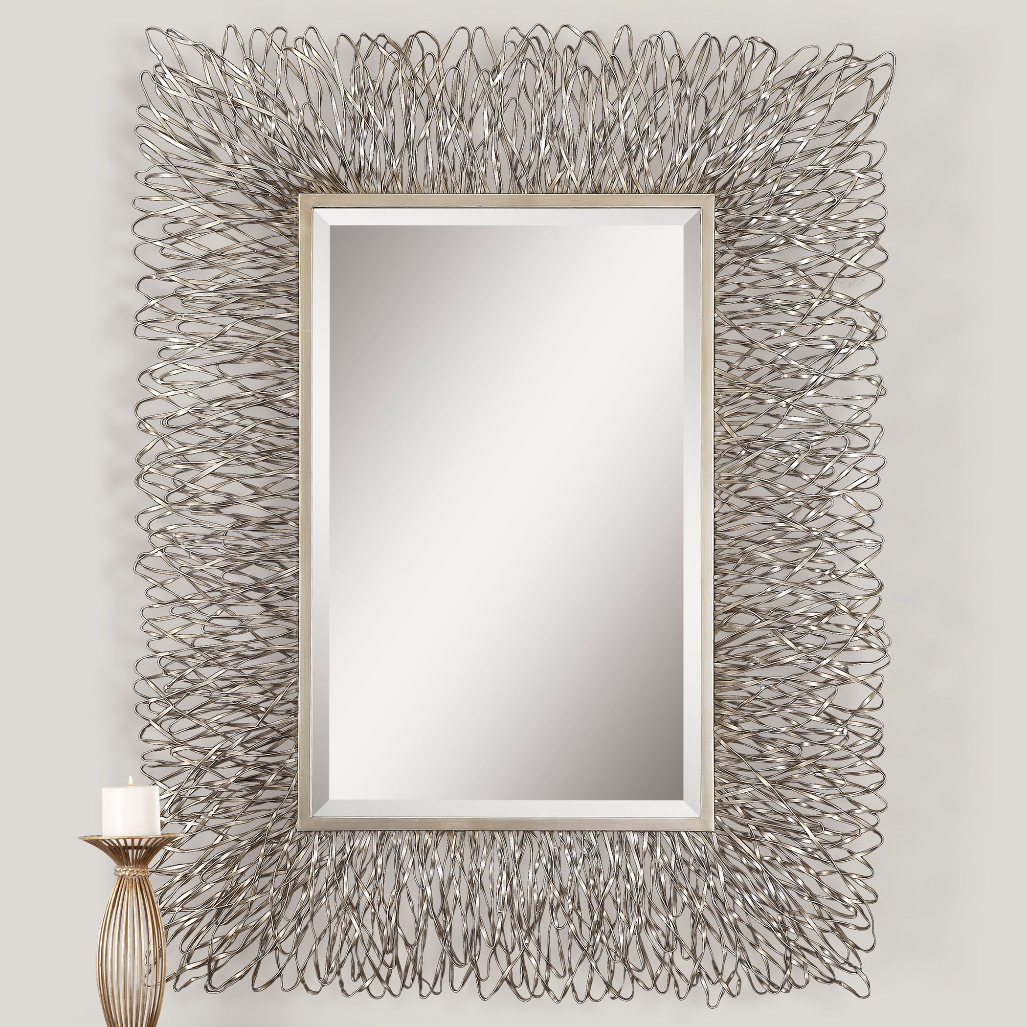 Corbis Decorative Metal Mirror large image 