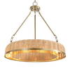 Ladakh 9 Light Round Wicker Pendant, by Uttermost, 28" width x 27" height x 28" diameter thumbnail 4