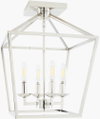 Vespera Chandelier, by Surya, 12" length x 12" width x 16" height thumbnail
