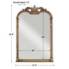 Jacqueline Vanity Mirror, by Uttermost, 2'3.5" width x 3'6.5" height x 1.5" depth thumbnail 3