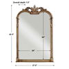Jacqueline Vanity Mirror, by Uttermost, 27.5" width x 42.5" height x 1.5" depth thumbnail 3