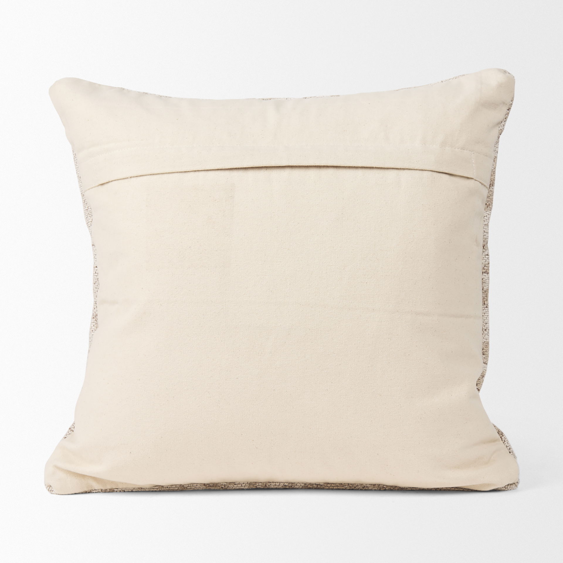 Khloe Cream Square Pillow Cover large image 