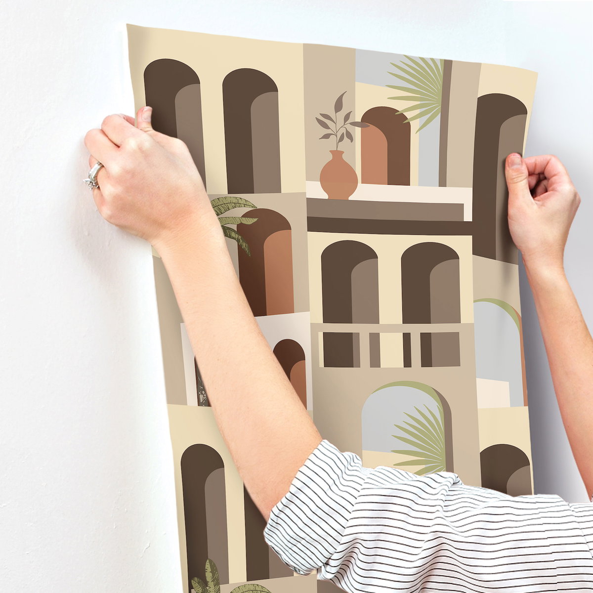 Monte Vista Sunstone Wallpaper, by York Wall, 27' length x 2'3" width x 0.02" depth View 5