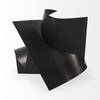 Francesca  Black Metal Sculptural Decorative Object, by Mercana, 18.11" length x 18.11" width x 18.11" height thumbnail 4