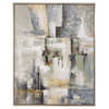 Intuition Hand Painted Abstract Art, by Uttermost, 51.5" width x 41.5" height x 1.5" depth thumbnail 1