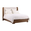 Chadwick Bed Queen Cream, by Dovetail, 84" width x 53.94" height x 87.99" depth thumbnail 1