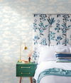 Cloud Cover Blue Wallpaper, by York Wall, 27' length x 2'3" width x 0.02" depth thumbnail 2