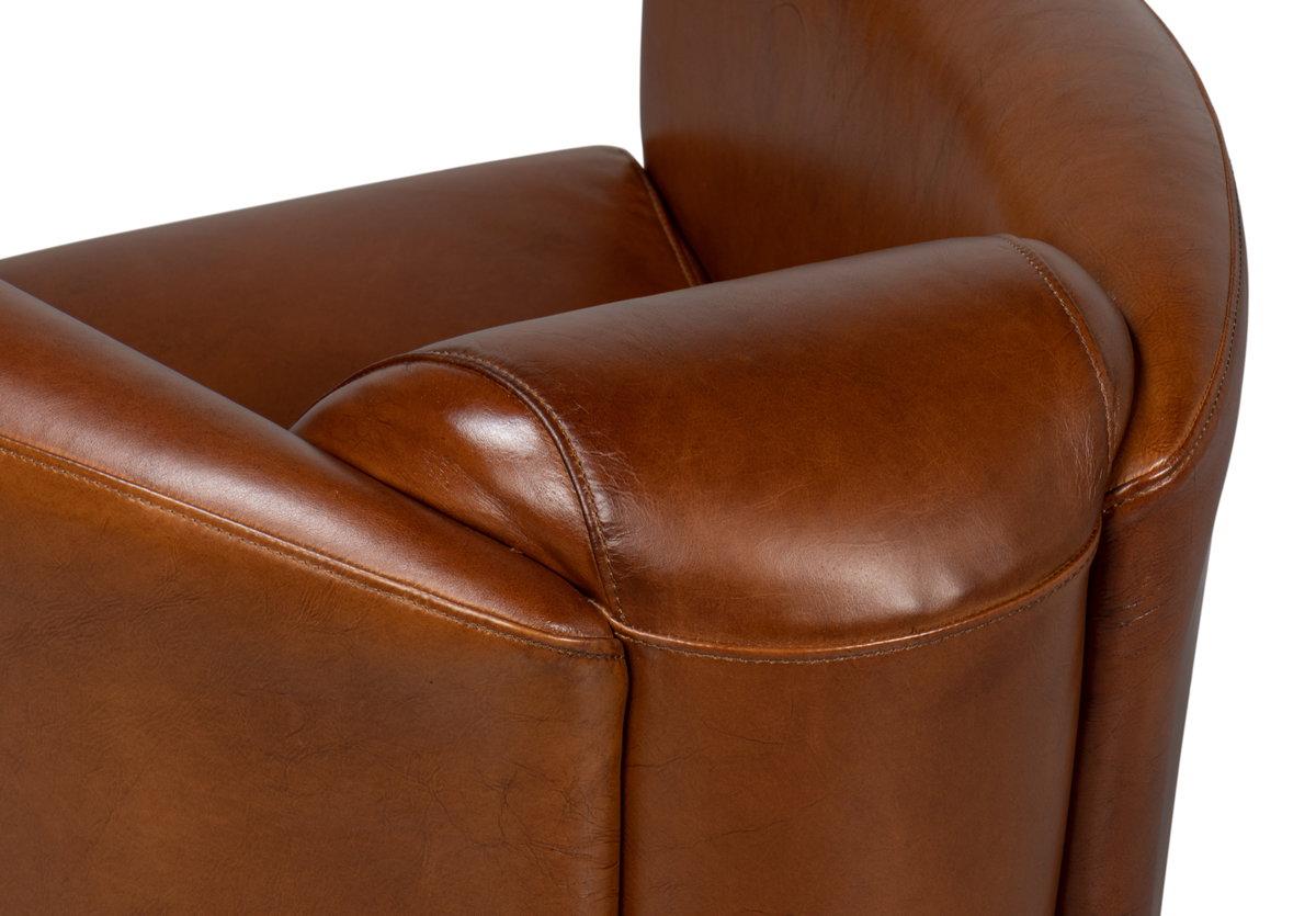 Mandy Arm Chair, by Sarreid, 2'9" length x 2'4" width x 2'4" height View 3