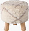 Kiarah Ottoman, by Surya, 16" width x 16" height thumbnail