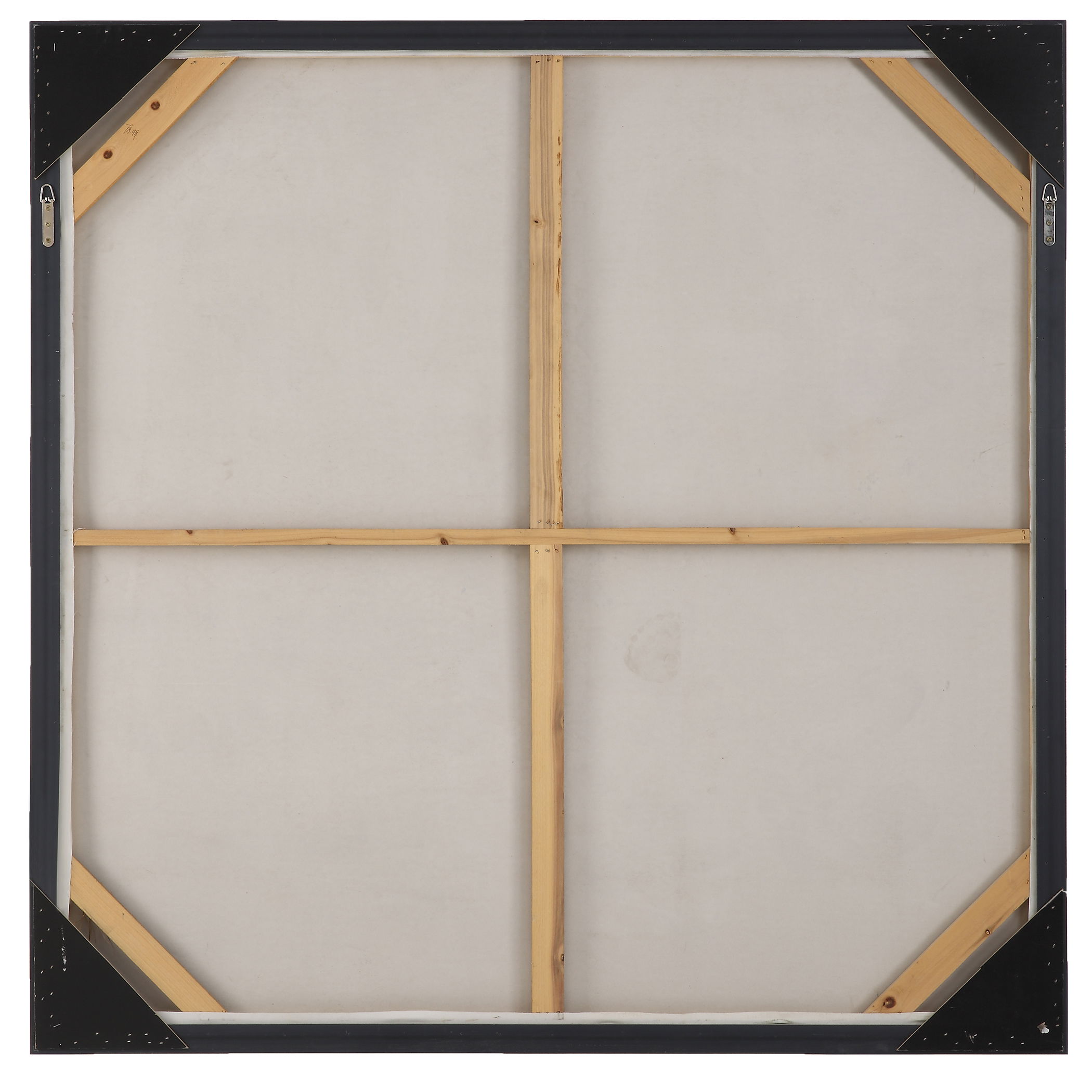 Stacked Against Hand Painted Canvas, Painting by Uttermost, 61.75" width x 61.75" height x 1.75" depth View 9