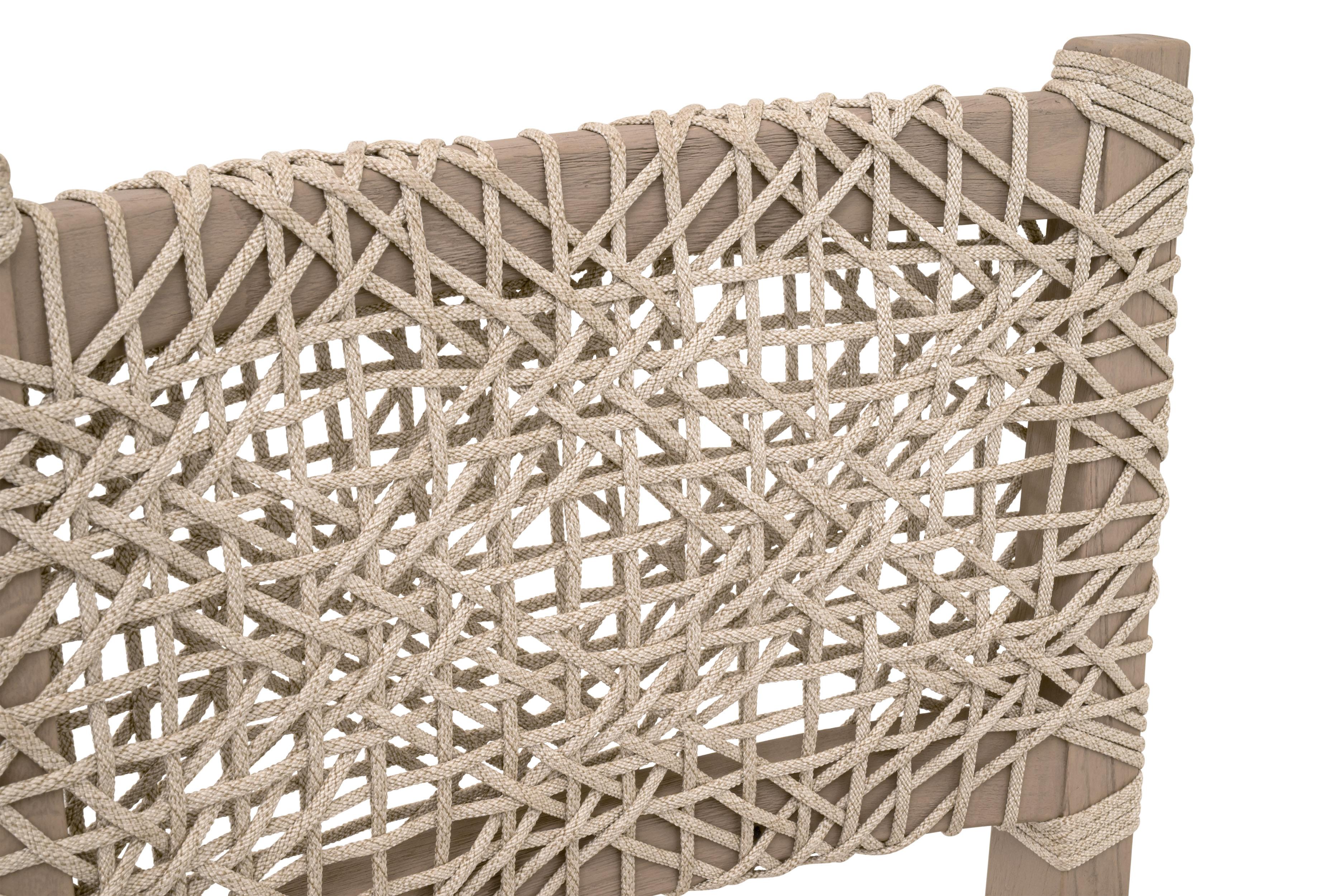 Costa Outdoor Counter Stool, Dining Chair by Essentials for Living, 18.5" width x 40" height x 21.25" depth View 7