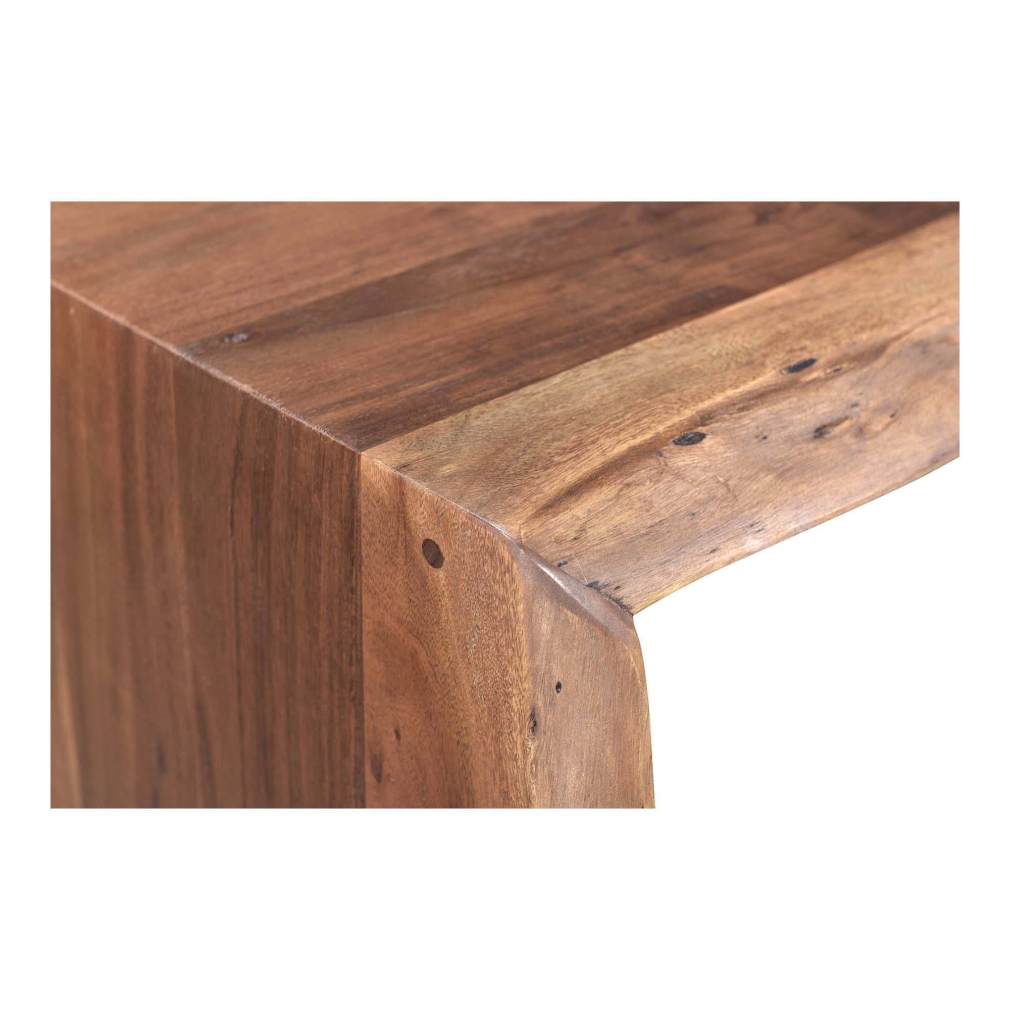 Tyrell Coffee Table Natural Stain, by Moe's Home, 54" width x 16.5" height x 28" depth View 5