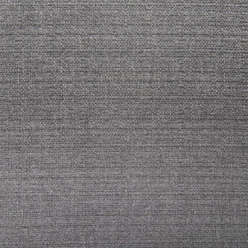 Frodo Backless 29.75in Seat Bar Stool | Gray Fabric with Black Iron