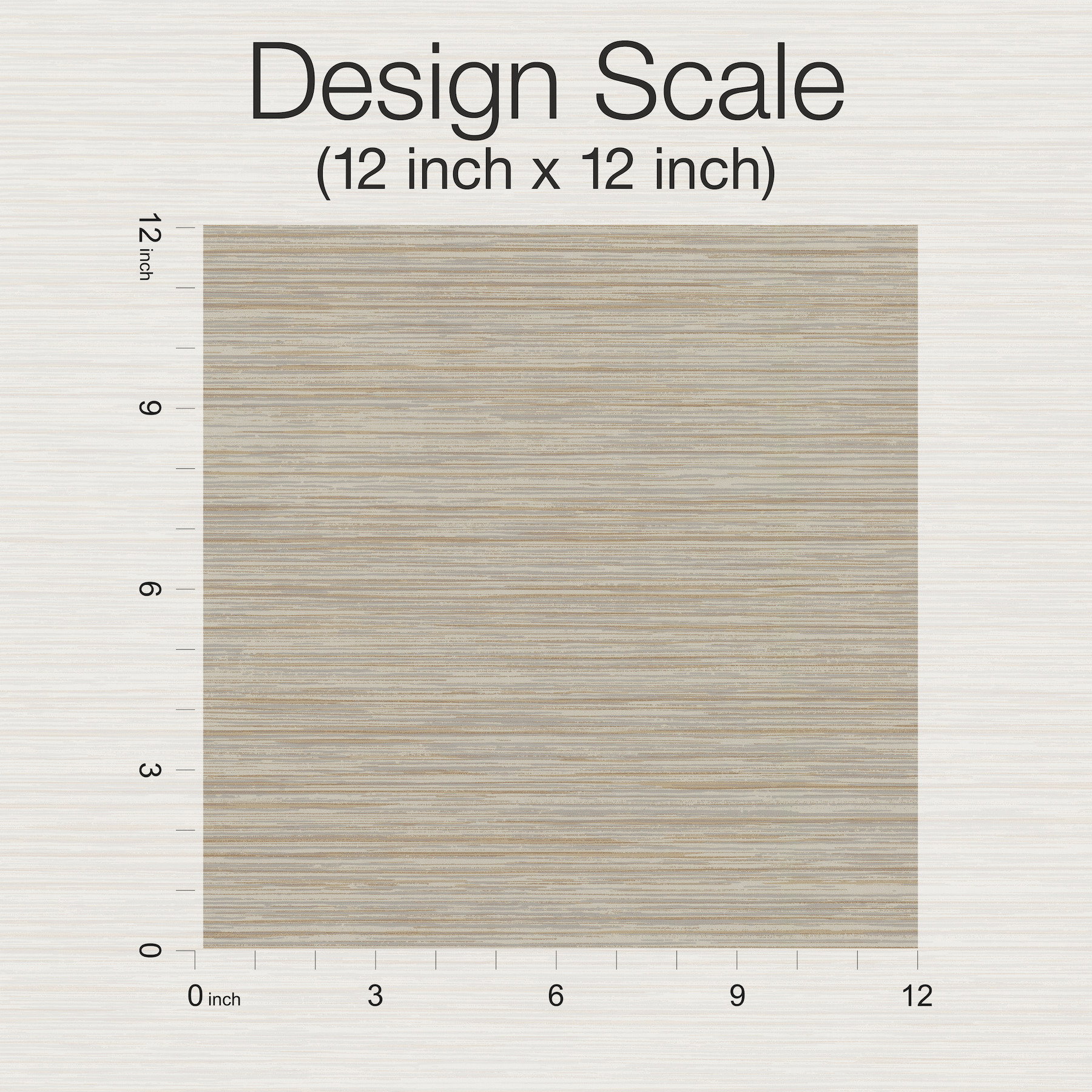 Vista Putty Wallpaper, by York Wall, 27' length x 2'3" width x 0.02" depth View 8