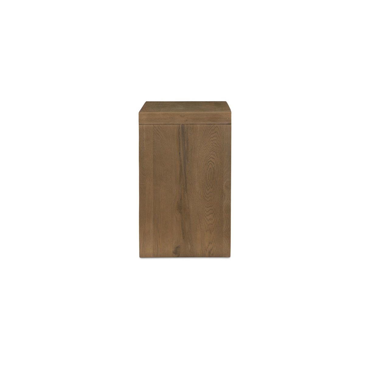 Riley Nightstand Oak, by Moe's Home, 26" width x 25" height x 16" depth View 3