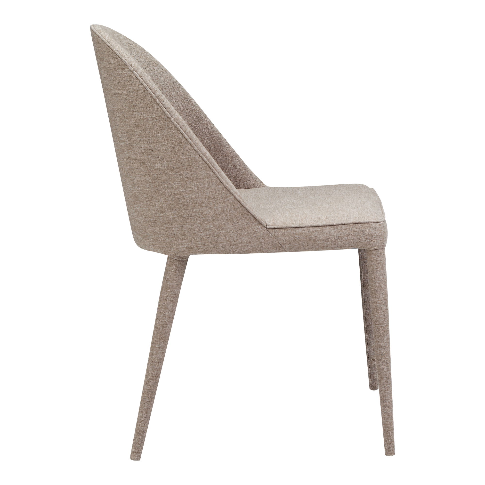 Burton Dining Chair Light Grey - Set Of Two large image 