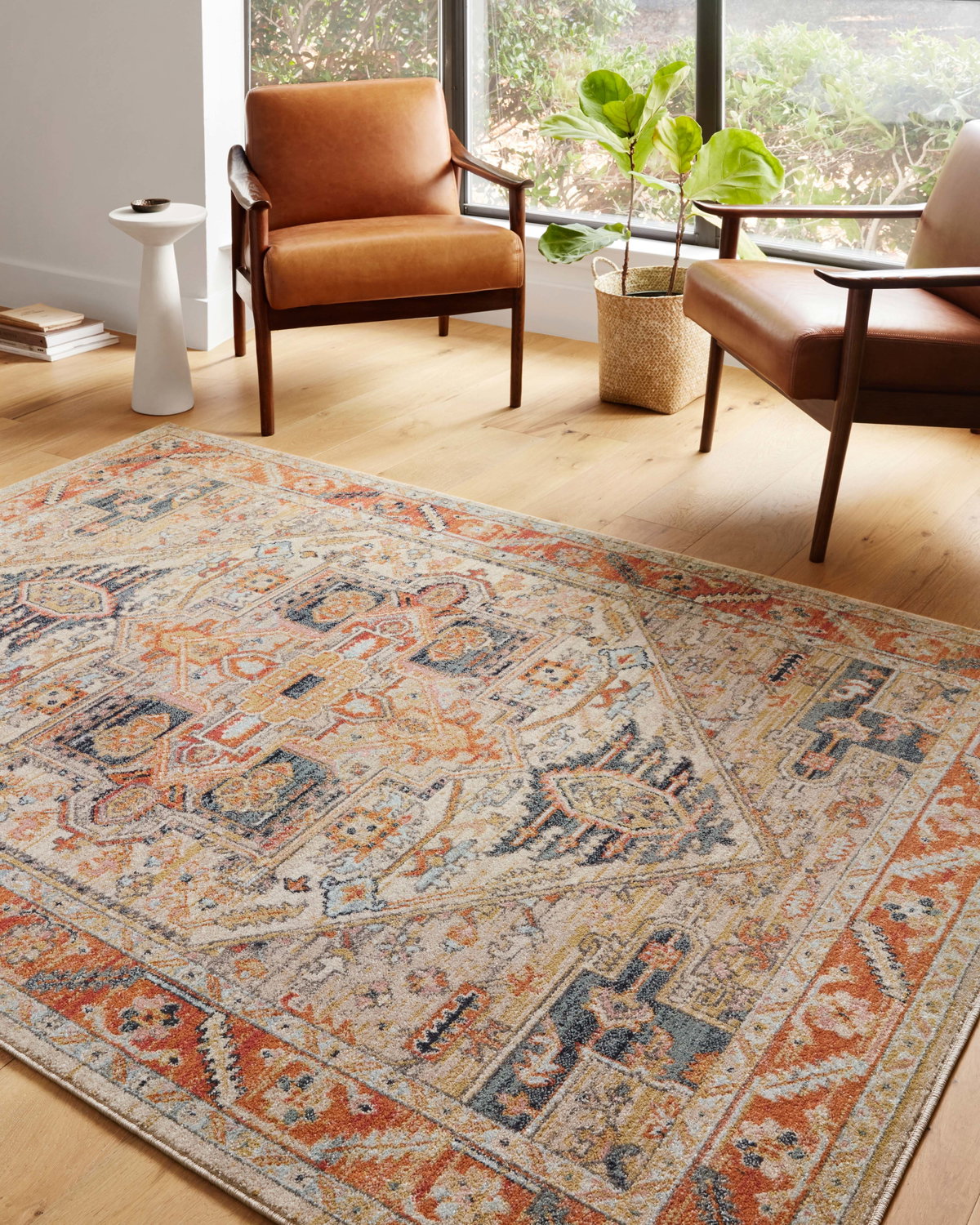 Loloi Jocelyn Rug, 1'6" length x 1'6" width View 2