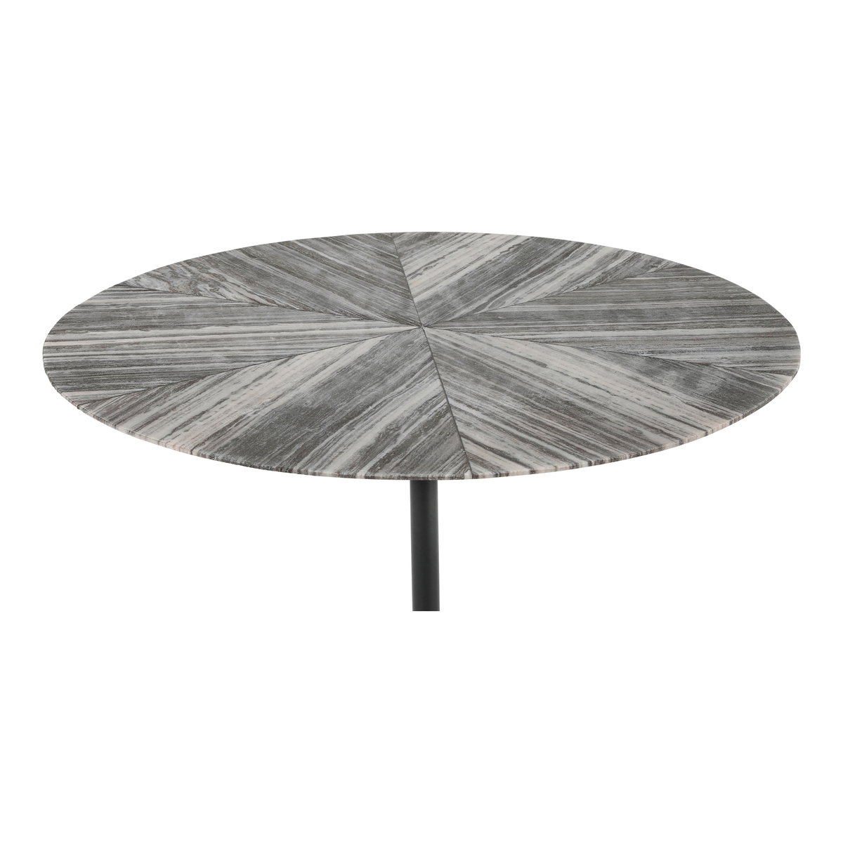 Nyles Marble Dining Table, by Moe's Home, 39" width x 30" height x 39" depth View 6