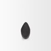 Piero Small Matte Black Metal Decorative Bowl, by Mercana, 31.5" length x 5" width x 4" height thumbnail 5