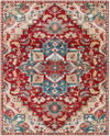 Crafty Machine Woven Rug, by Surya, 1'5.72" length x 1'5.72" width thumbnail