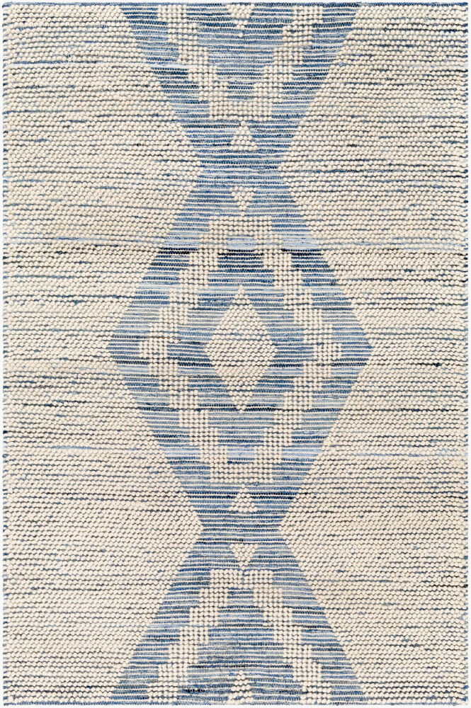 Nadine Handmade Rug, by Surya, 1'6" length x 1'6" width