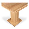 May Counter Table Natural Oak, Counter & Bar Table by Moe's Home, 35" width x 36" height x 35" depth thumbnail 3