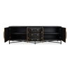 Mako Sideboard Large Black, Cabinets & Sideboard by Moe's Home, 100" width x 33.86" height x 17.72" depth thumbnail 4