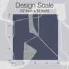 Abstract Geo Navy & Silver Wallpaper 7 Abstract Geo Navy & Silver Wallpaper thumbnail 7