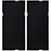 Glimmering Agate Abstract Prints Set/2, Art by Uttermost, 19.5" width x 43.5" height x 1.5" depth thumbnail 7