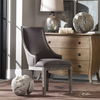 Aidrian Charcoal Gray Accent Chair, Furniture by Uttermost, 22.5" width x 39.5" height x 26.5" depth thumbnail 4
