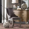 Aidrian Charcoal Gray Accent Chair, by Uttermost, 22.5" width x 39.5" height x 26.5" depth thumbnail 4