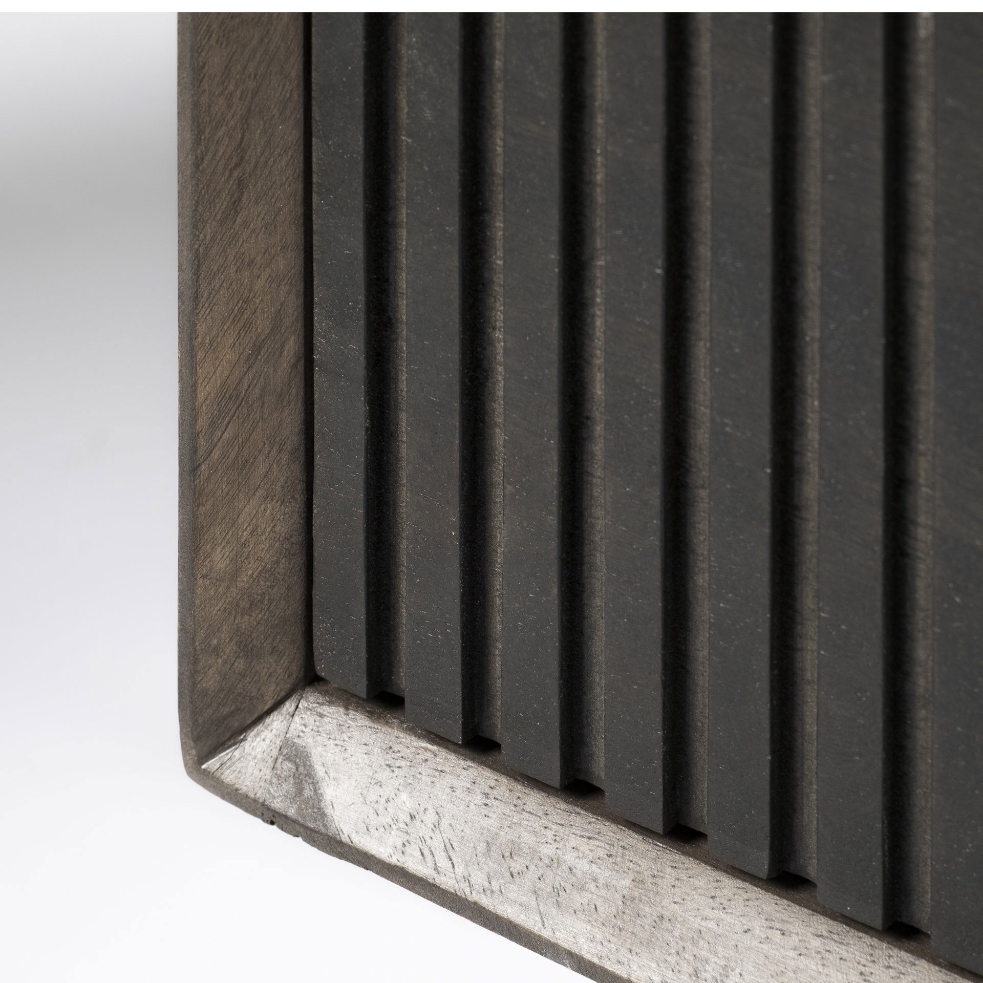 Grace 70Wx18.5Lx31.25H Two-Tone Brown Solid Wood 6 Drawer Sideboard, Sideboards & Buffet by Mercana, 70" length x 18.5" width x 31.25" height View 12