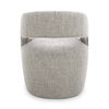 Barrow Rolling Dining Chair Grey Storm thumbnail 4