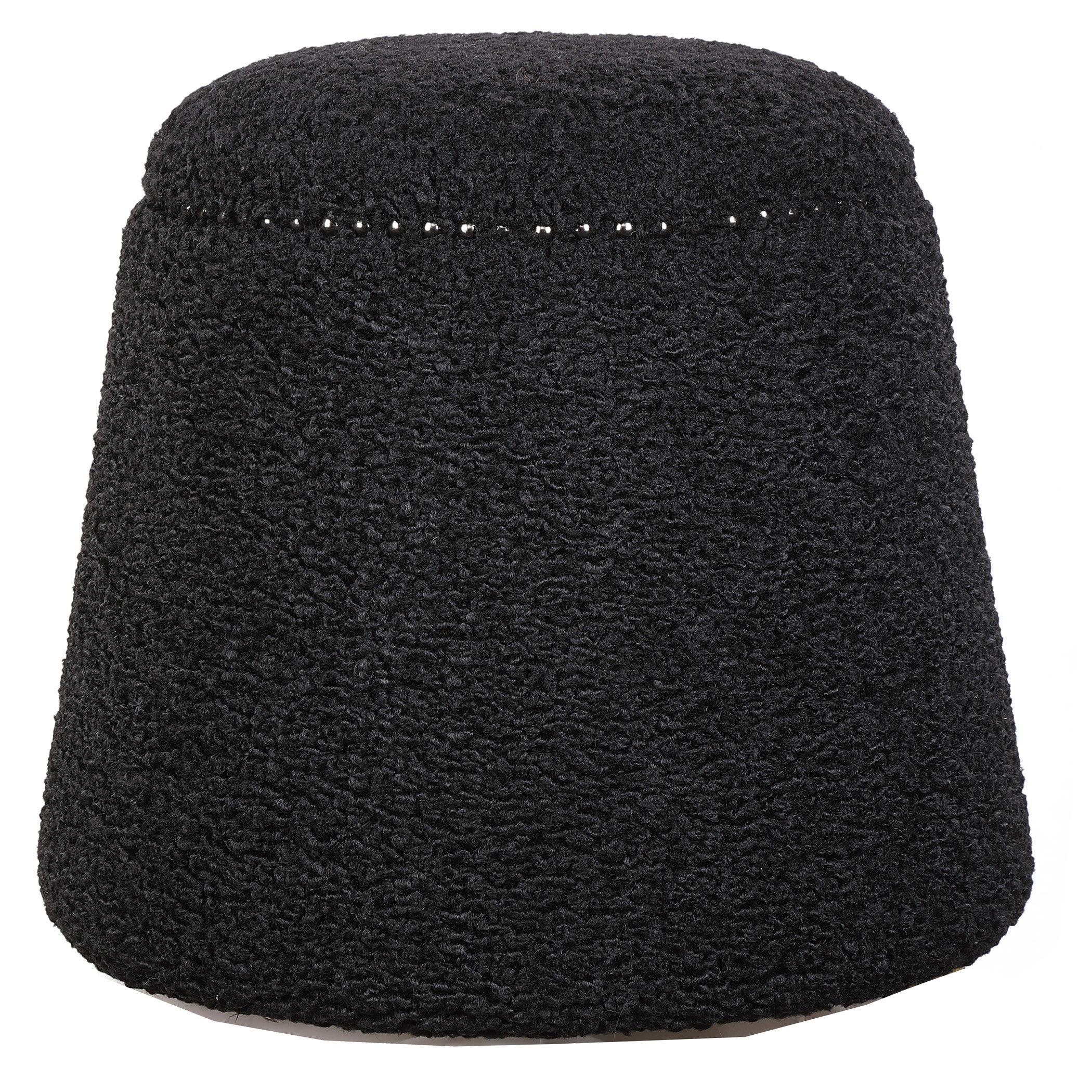 Gumdrop Black Ottoman large image 