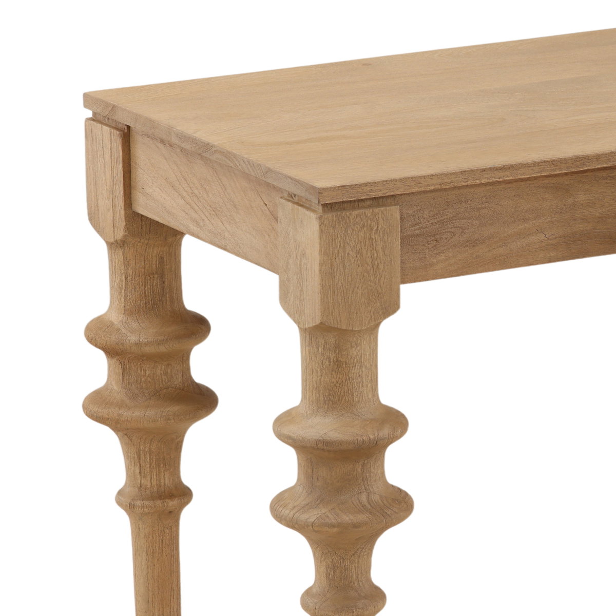Savin Desk Natural, by Dovetail, 54" width x 30" height x 22" depth View 6